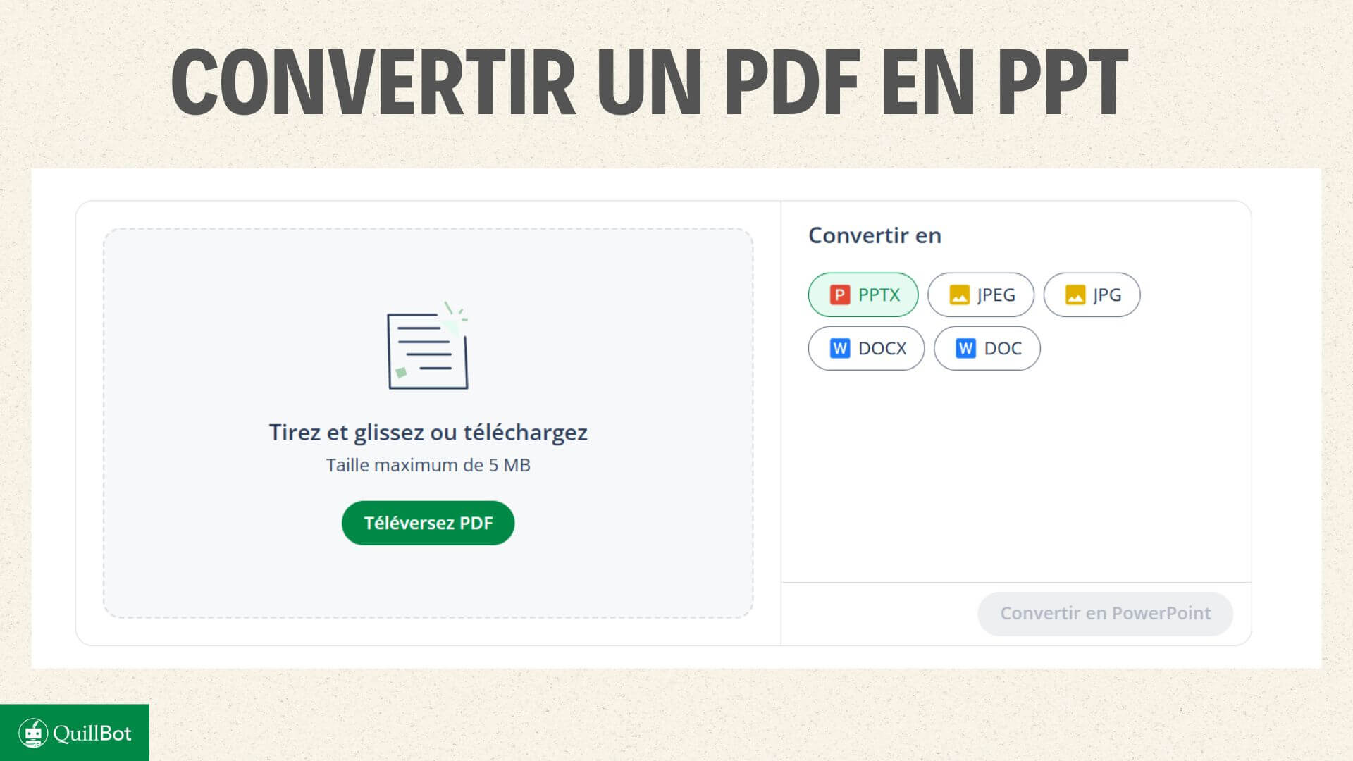convertir pdf en ppt